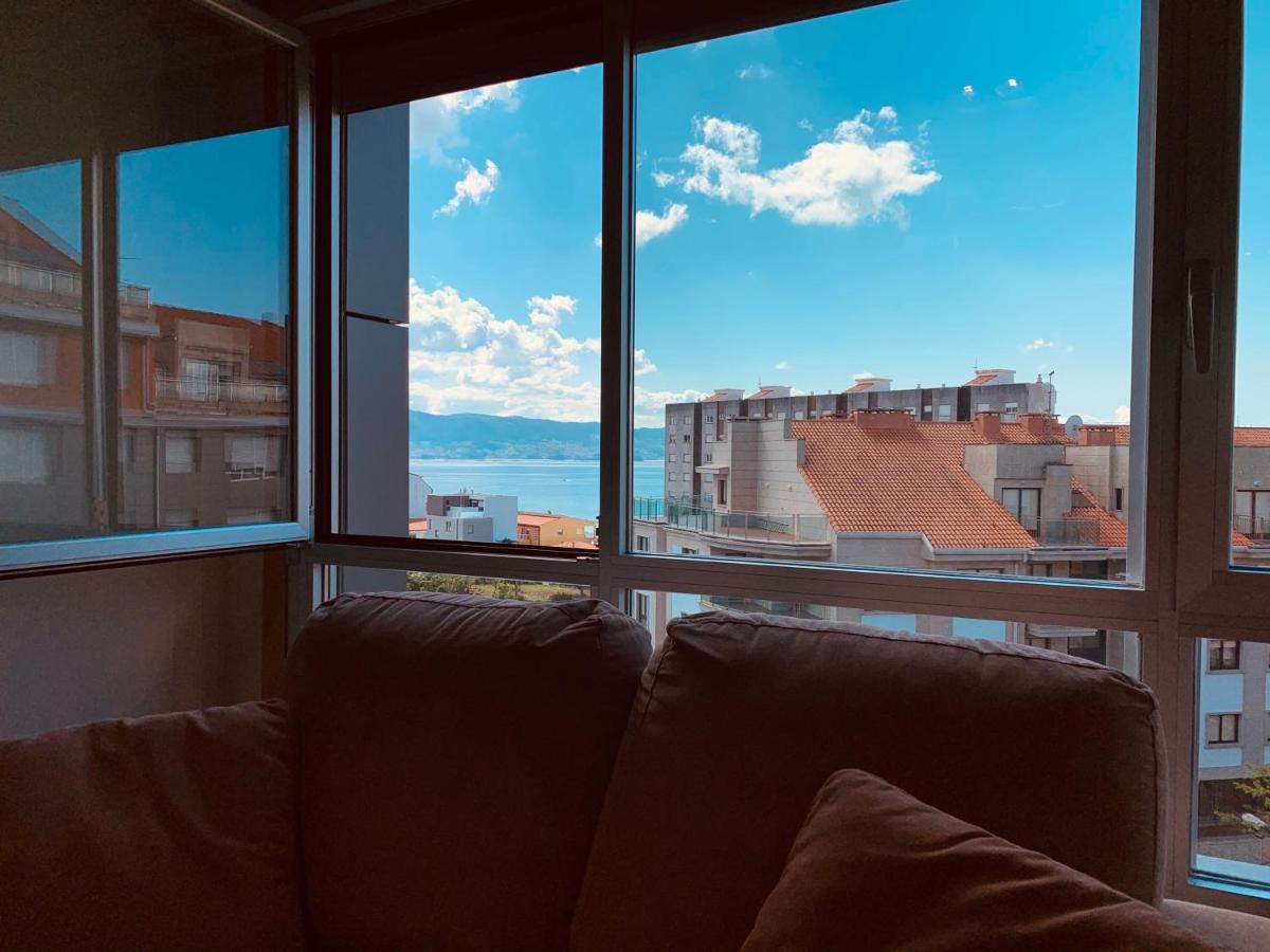 Sanxenxo Suites Con Vistas Muy Bien Ubicado Bagian luar foto