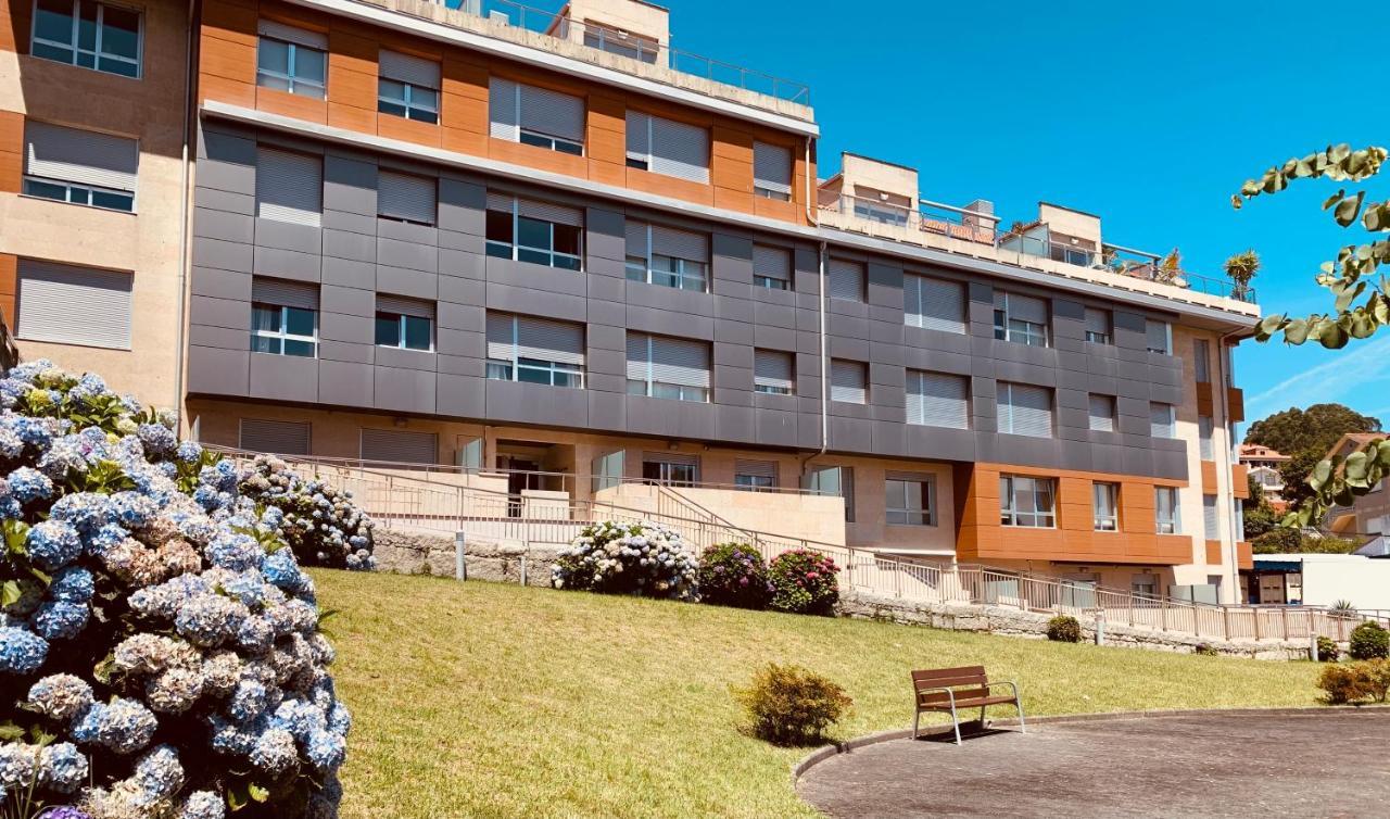 Sanxenxo Suites Con Vistas Muy Bien Ubicado Bagian luar foto